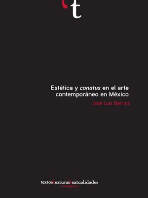 cover image of Estética y conatus en el arte contemporáneo en México